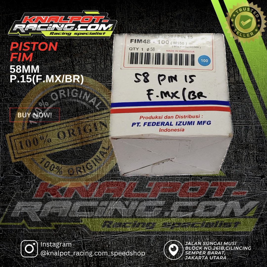 PISTON FIM 58 P.15 ( FMX/BR ) 
